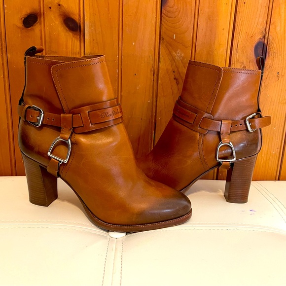 Beautiful Ralph Lauren Collection Purple label Ankle Booties - Picture 2 of 10